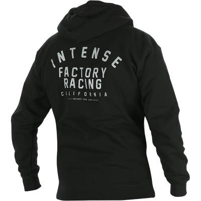 INTENSE Factory Racing Zip-Up Hoody Black Softgoods Apparel / Gear 