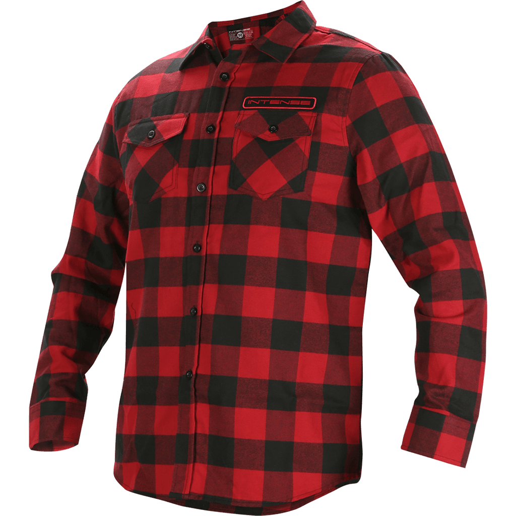 INTENSE Gunny Flannel Shirt Red Softgoods Apparel / Gear 