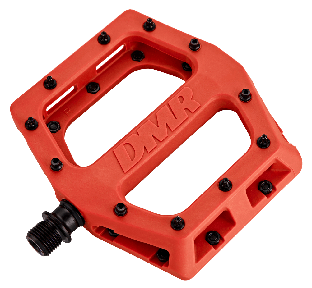 DMR V11 NYLON FLAT PEDALS Replacement Parts Apparel / Gear Red 
