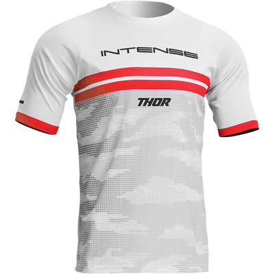 INTENSE x THOR Short Sleeve Camo White Jersey Softgoods Apparel and Gear 