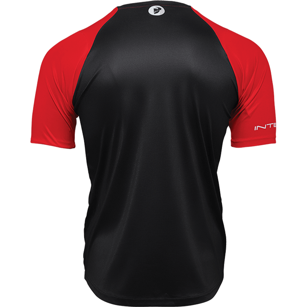 INTENSE x THOR Assist Chex Short Sleeve Red Jersey Softgoods Apparel and Gear 