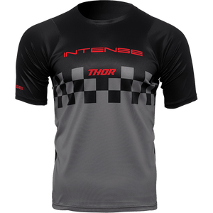 INTENSE x THOR Assist Chex Short Sleeve Black Jersey Softgoods Apparel and Gear 